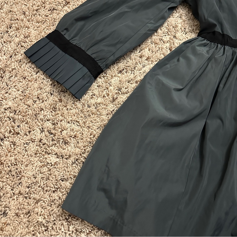 RARE Forever 21 Twist Dark Gray Jacket Dress Limited Edition Tulle Mall Goth - Picture 13 of 16